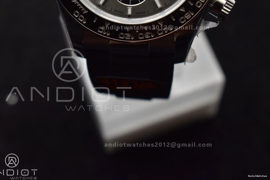 SH4131 Strap Best (Weighted) QF BestValue on Daytona 1:1 Dial Edition 126519 V6 Black Gray Oysterflex 811 1101